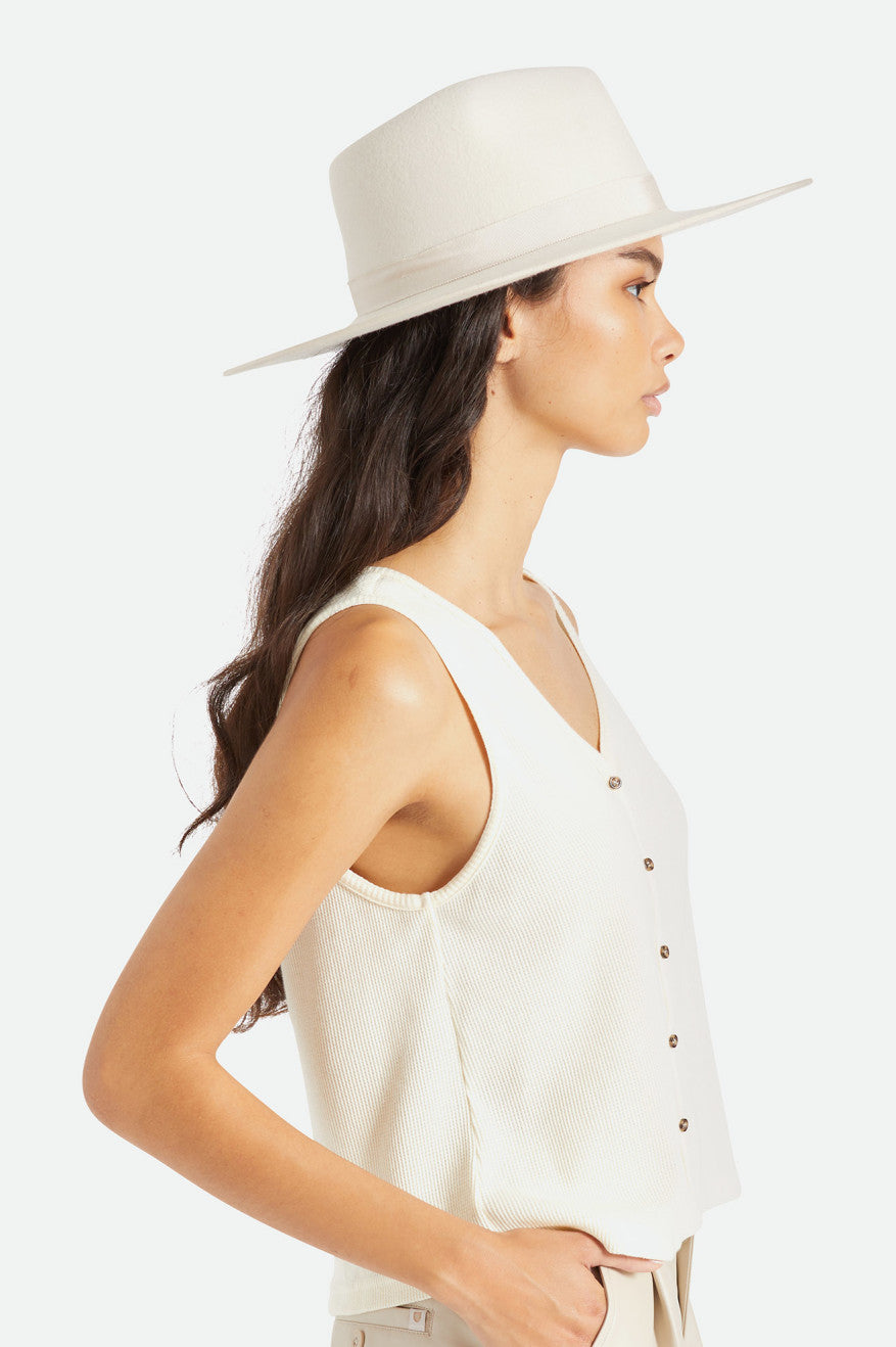 Sombreros Brixton Jo Rancher Hat Mujer Blancos | KLHNMV094