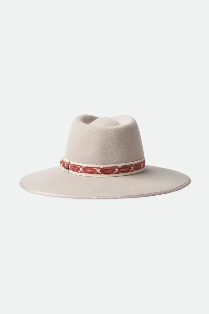 Sombreros Brixton Jo Rancher Hat Mujer Beige | YAFTQD531