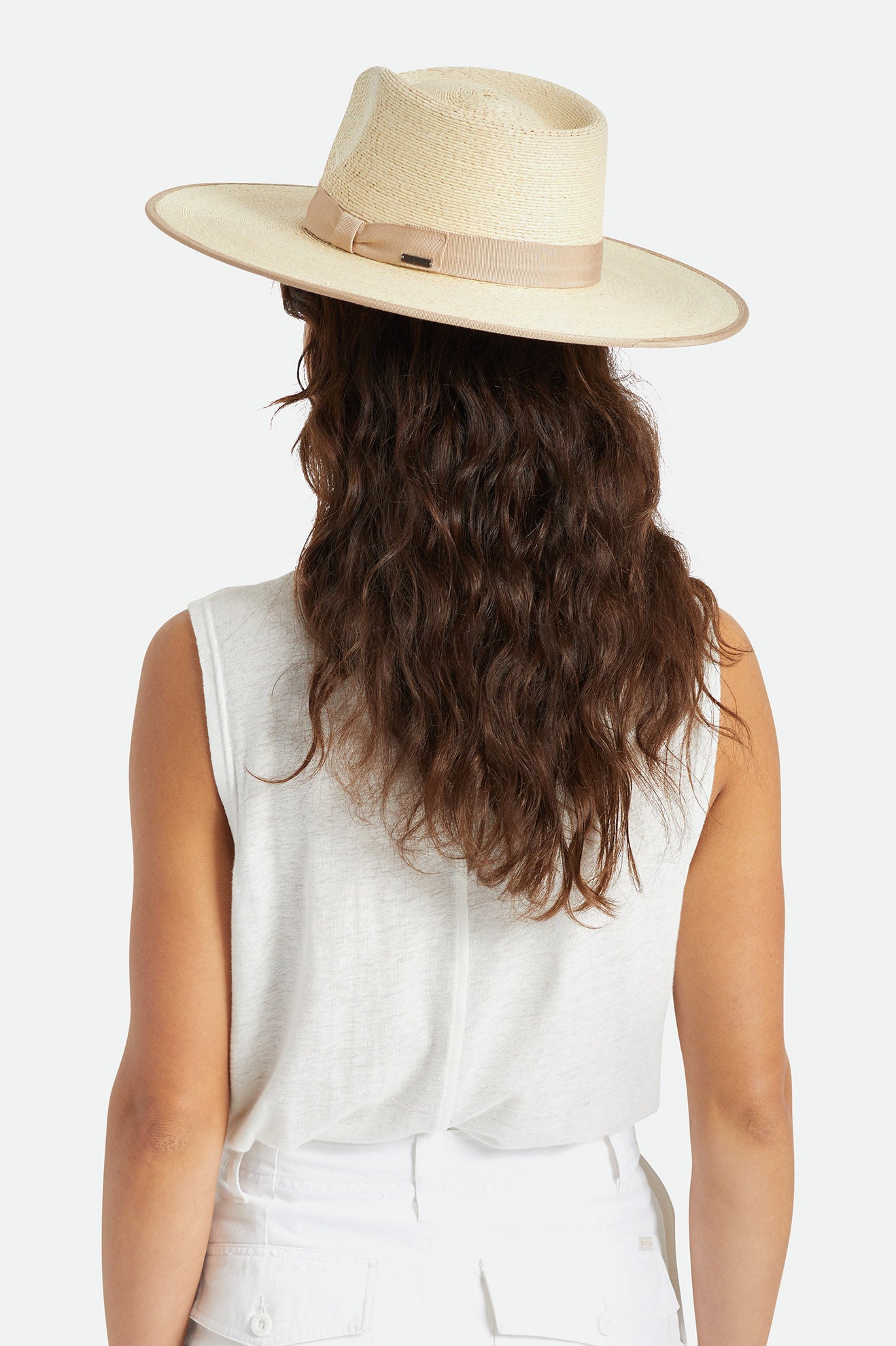 Sombreros Brixton Jo Straw Rancher Hat Mujer Beige | YSKTVL694