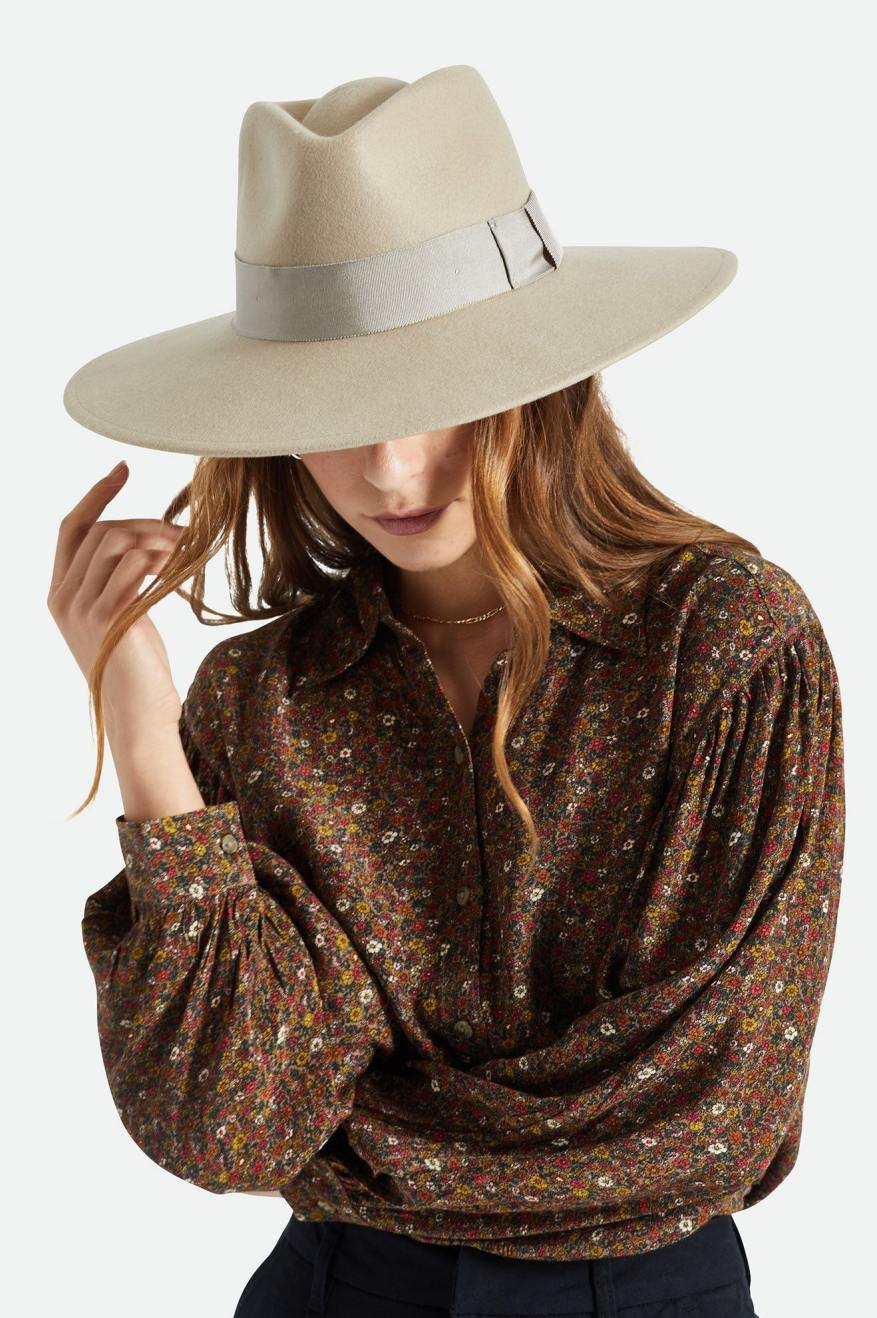 Sombreros Brixton Joanna Felt Hat Mujer Rosas | ARWNIG193