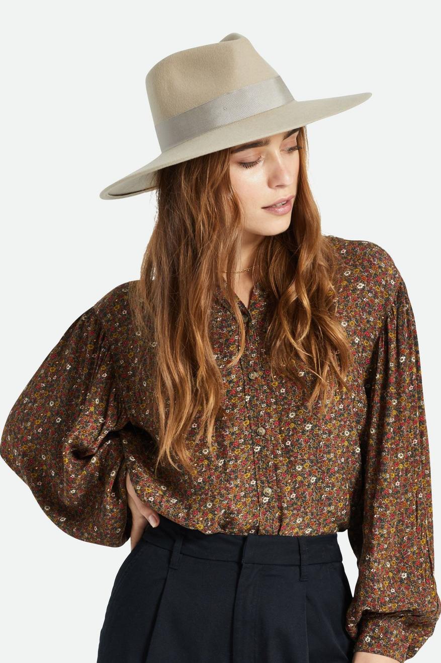 Sombreros Brixton Joanna Felt Hat Mujer Rosas | ARWNIG193