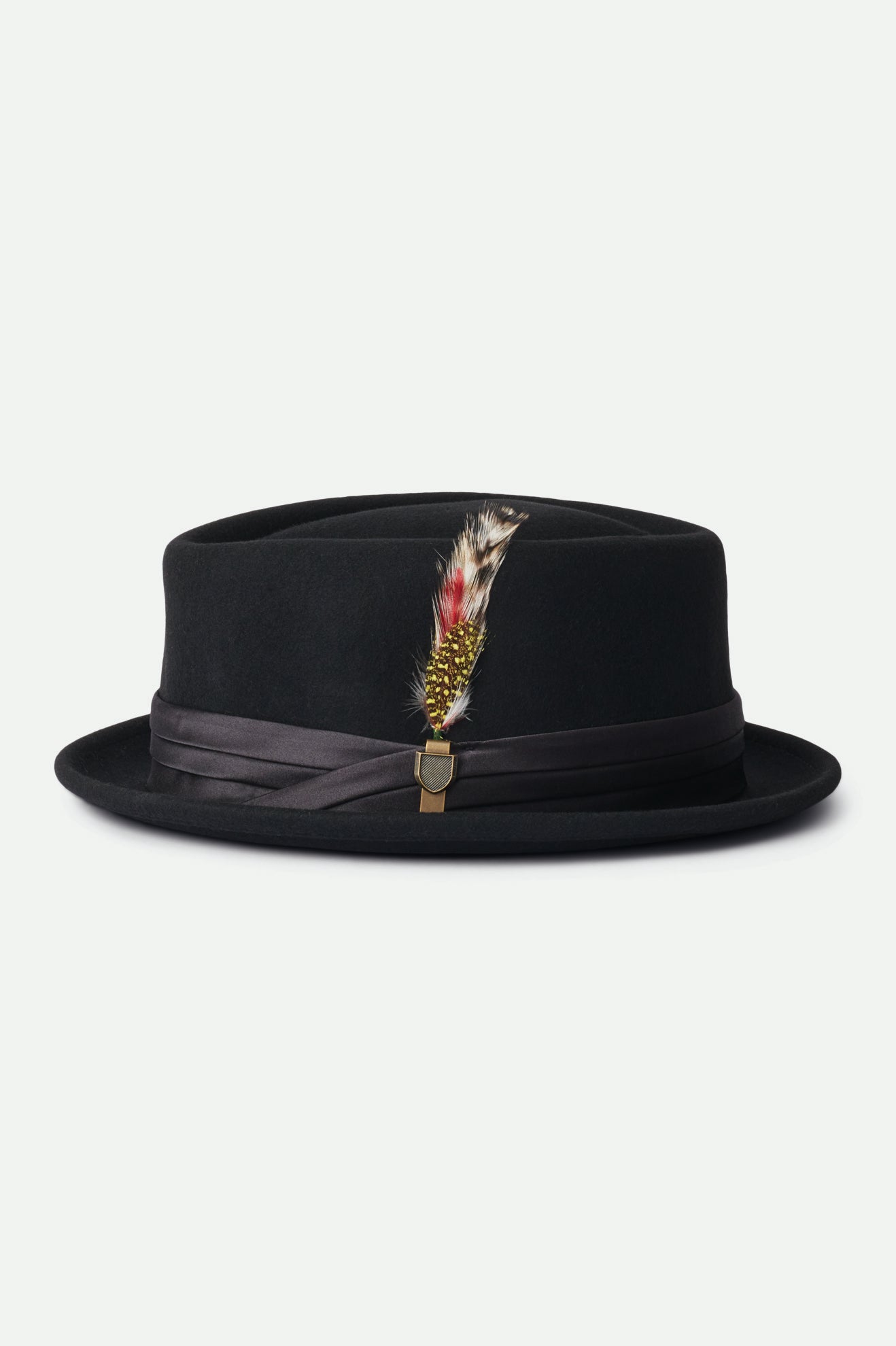 Sombreros Brixton Stout Pork Pie Hombre Negros | JIHQMO017