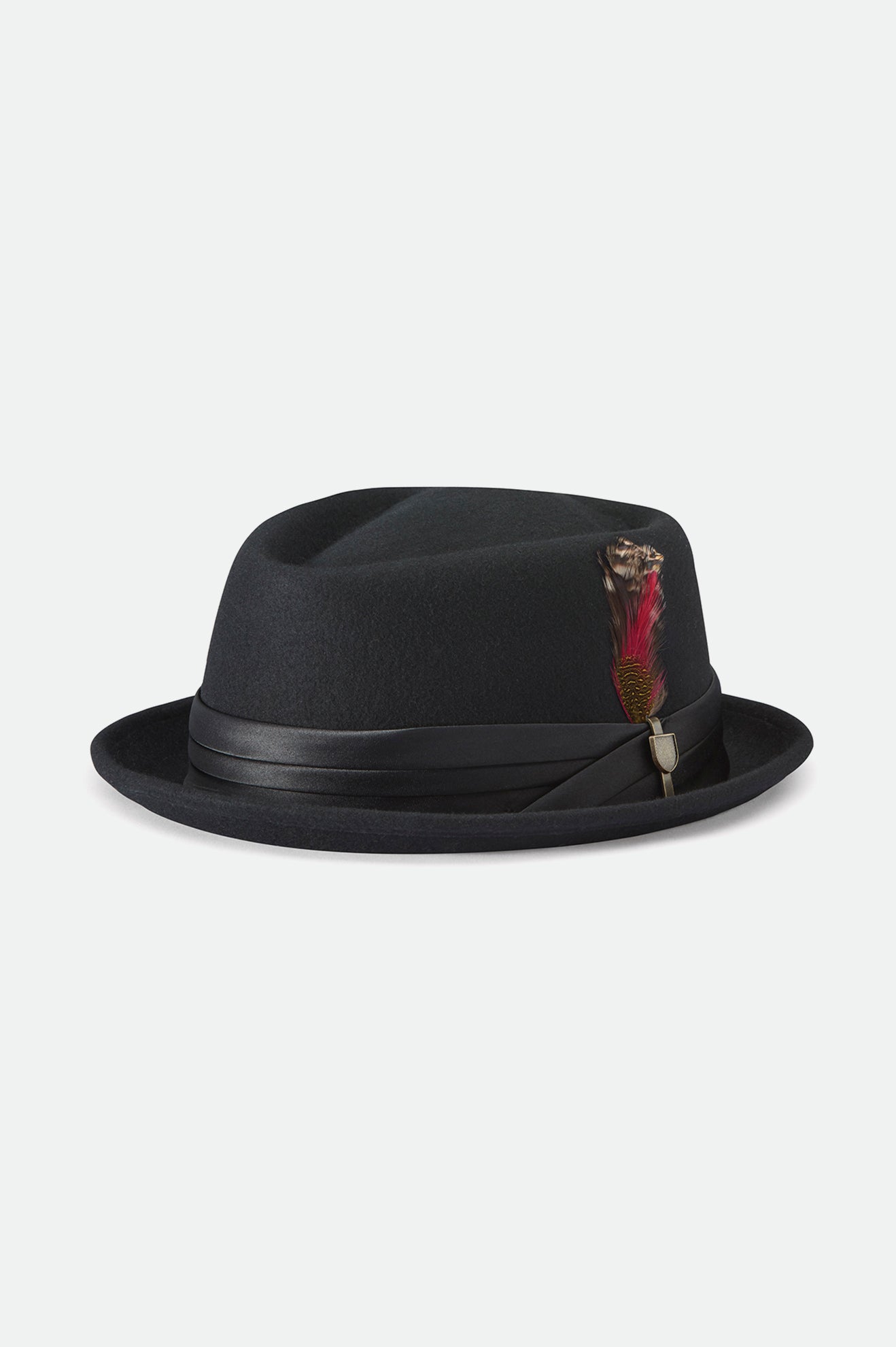 Sombreros Brixton Stout Pork Pie Hombre Negros | JIHQMO017