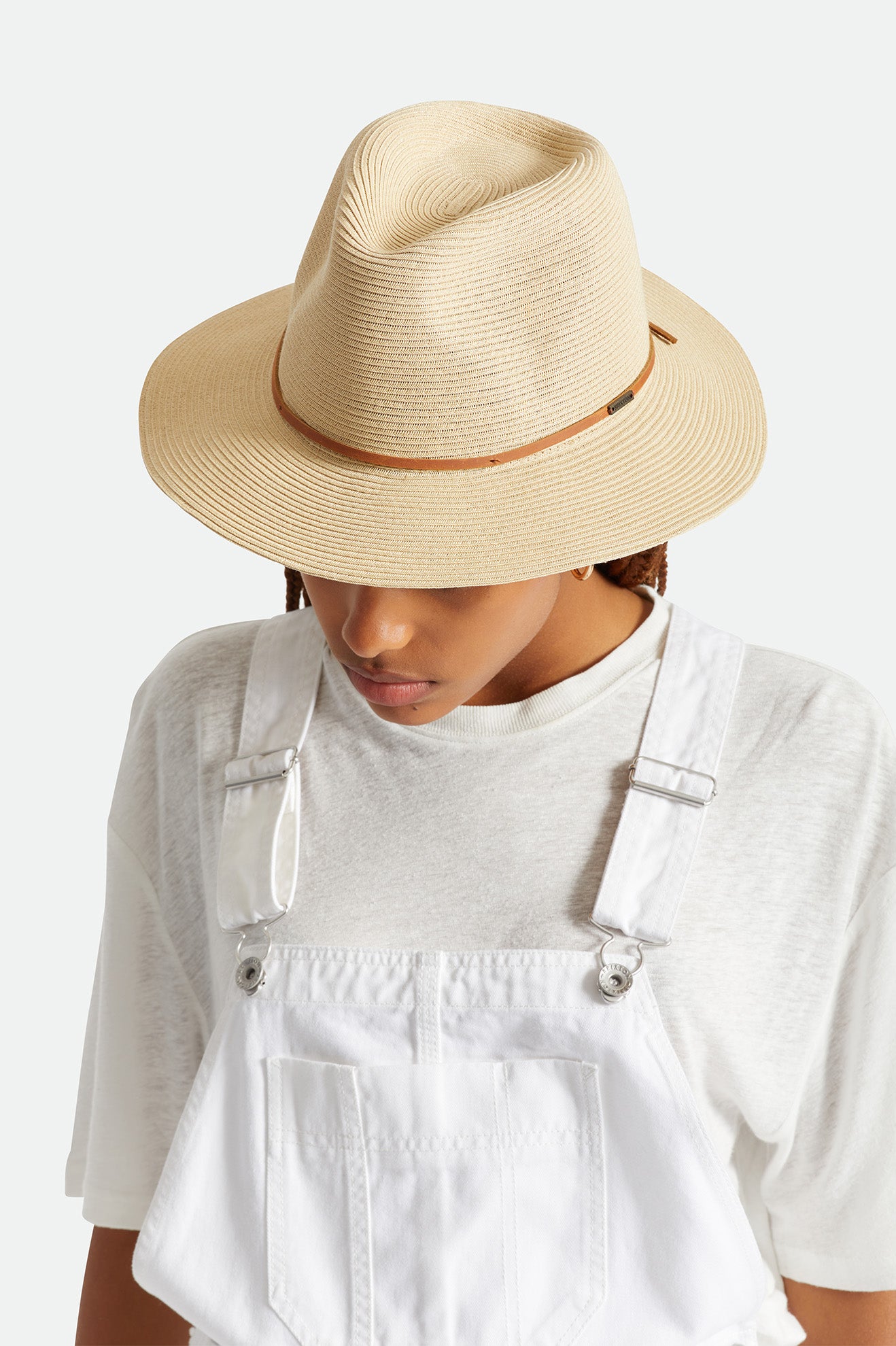 Sombreros Brixton Wesley Packable Fedora Hombre Marrom | TFLZJX741