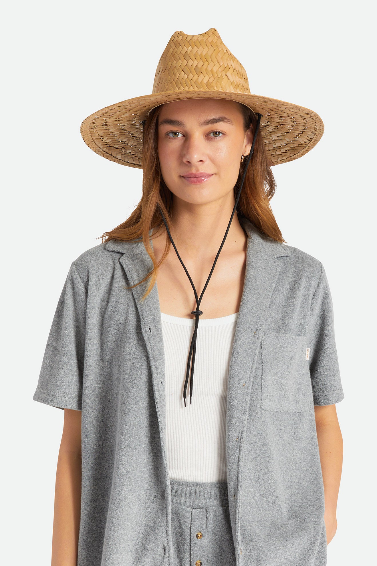 Sombreros De Fieltro Brixton Bells II Sun Hat Mujer Marrom | WGMSXQ305