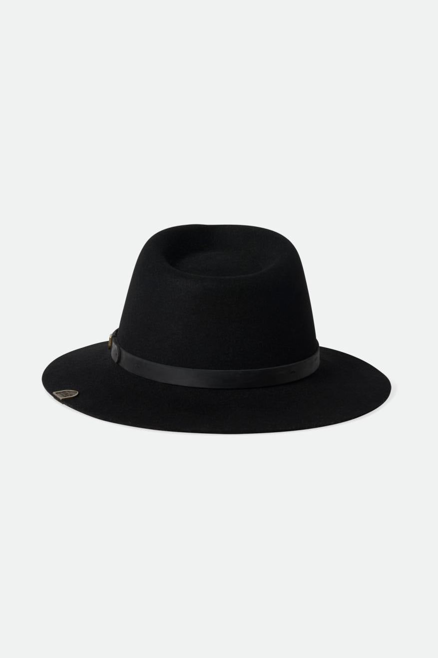 Sombreros De Fieltro Brixton Fender Jaguar Reverb Fedora Mujer Negros | DGSRMQ280