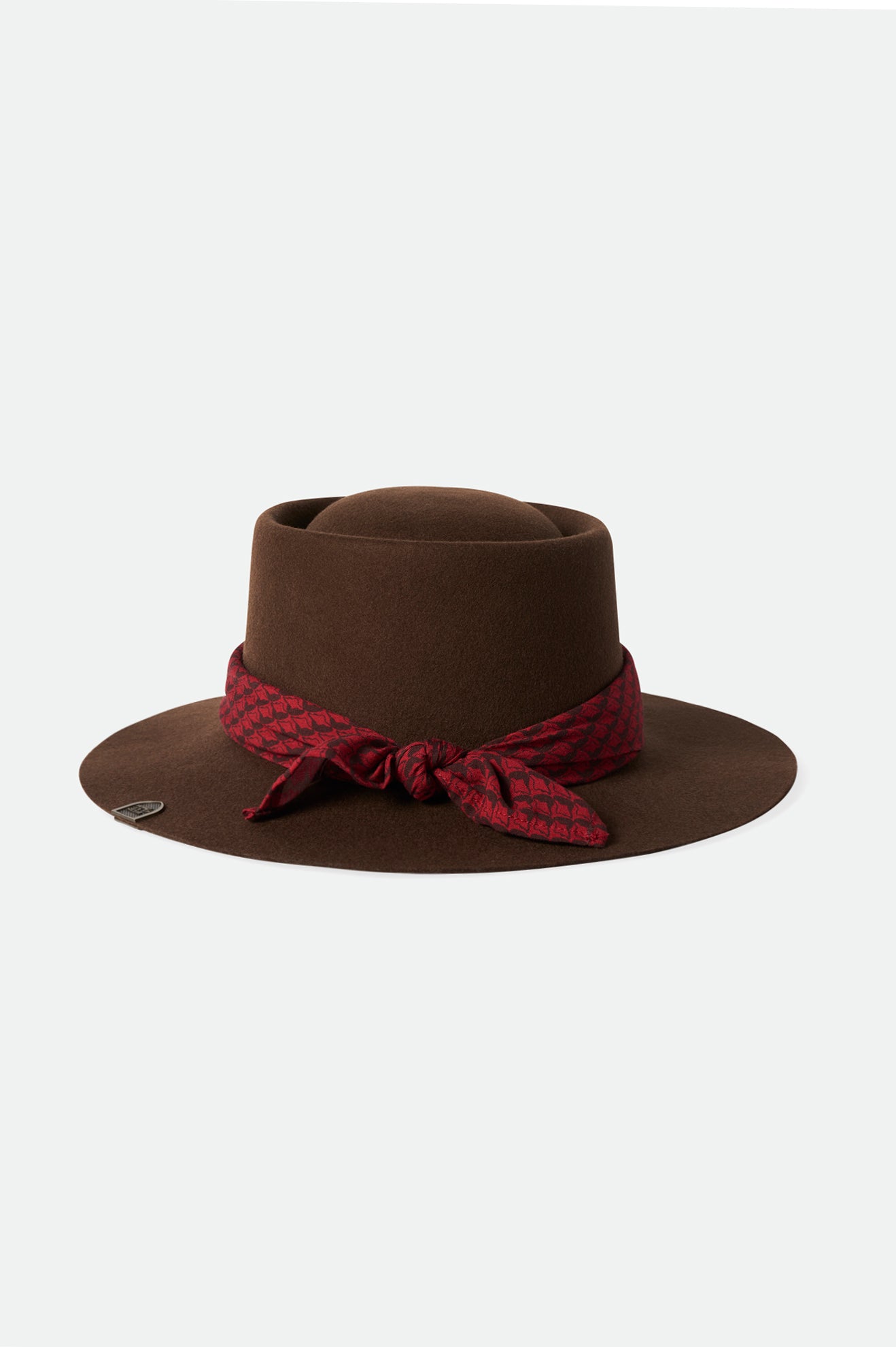 Sombreros De Fieltro Brixton Fender Jaguar Contour Fedora Mujer Marrom | DMRSCV283