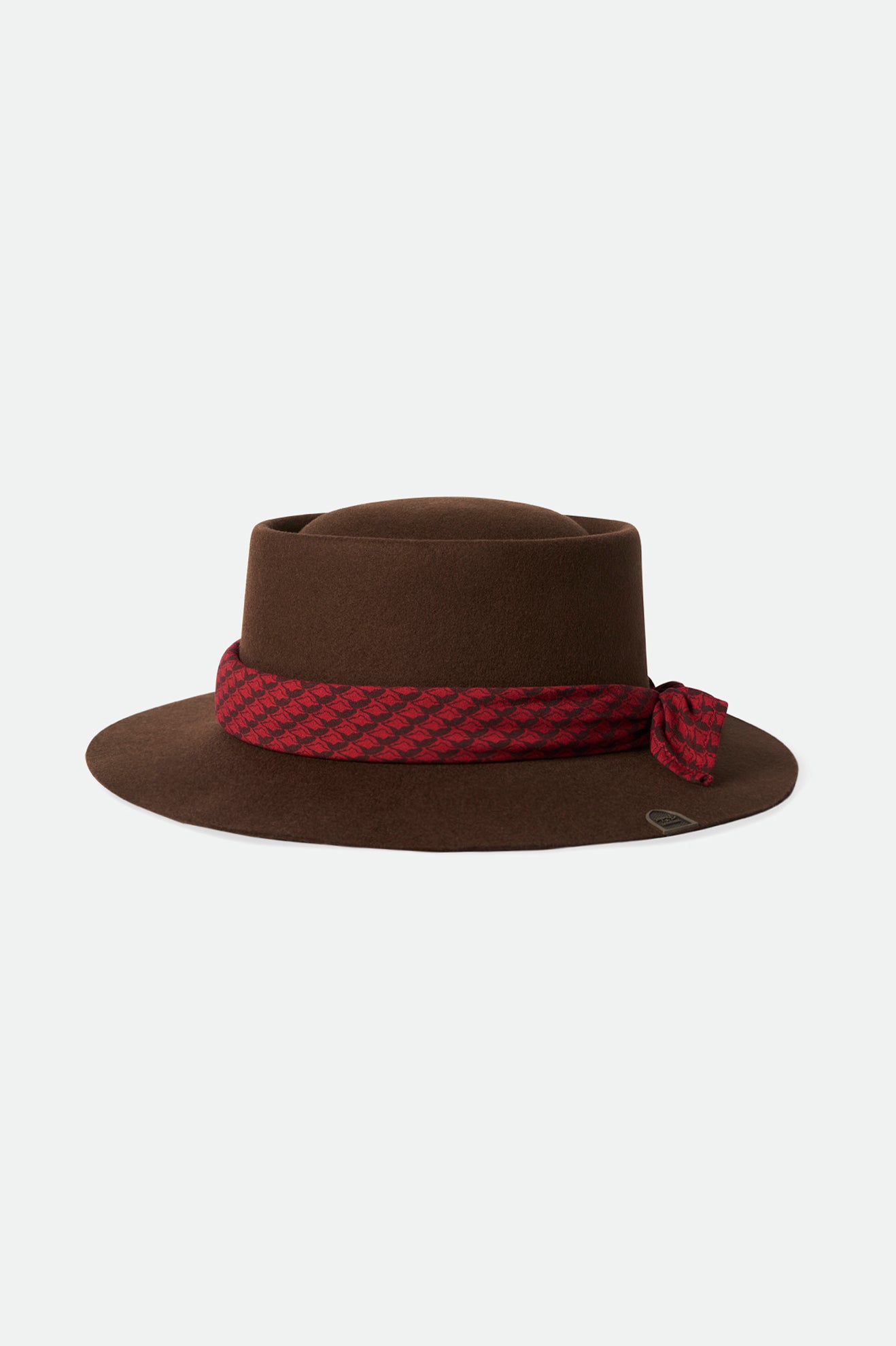 Sombreros De Fieltro Brixton Fender Jaguar Contour Fedora Mujer Marrom | DMRSCV283