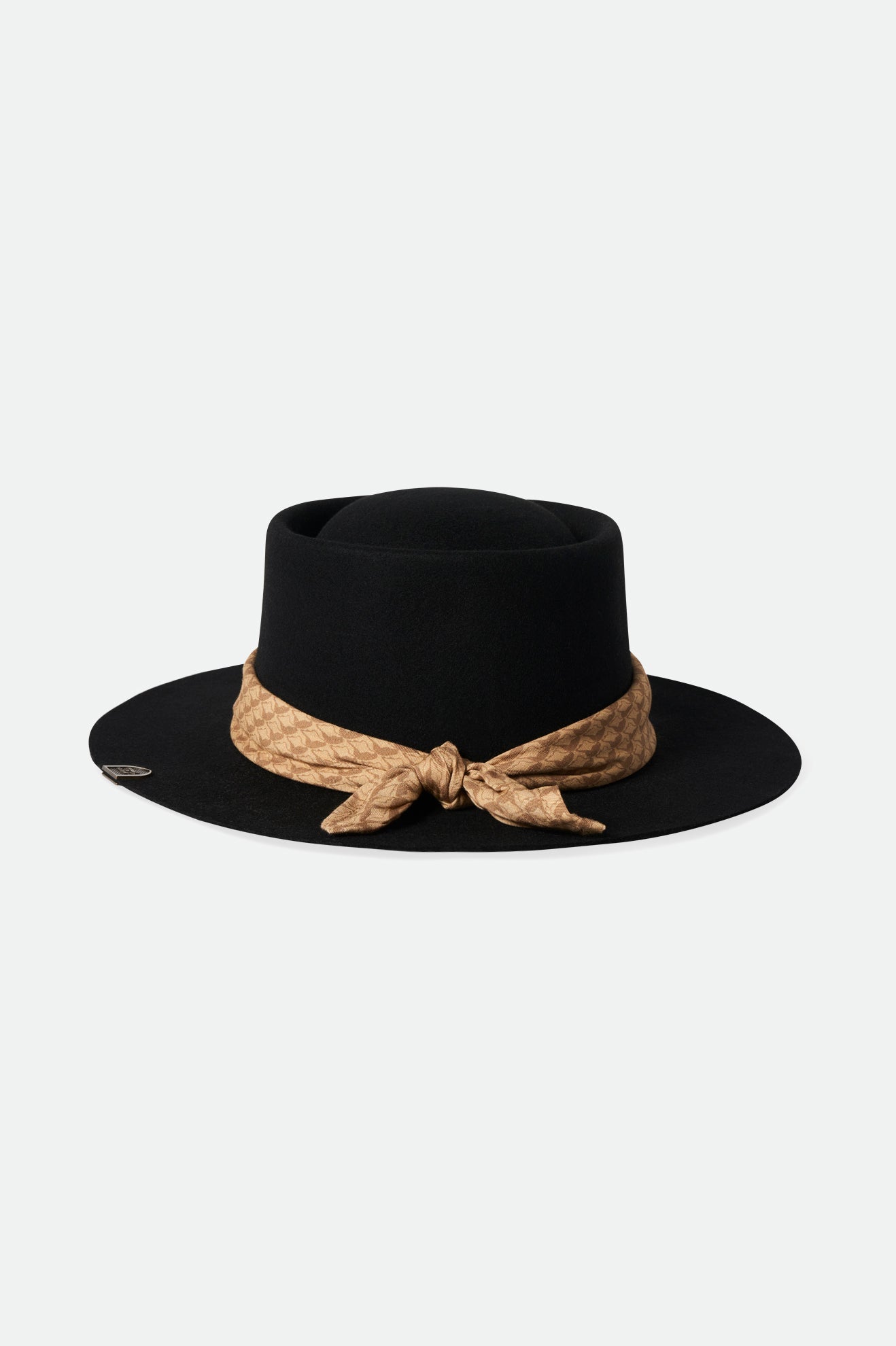 Sombreros De Fieltro Brixton Fender Jaguar Contour Fedora Mujer Negros | GVLWTH913