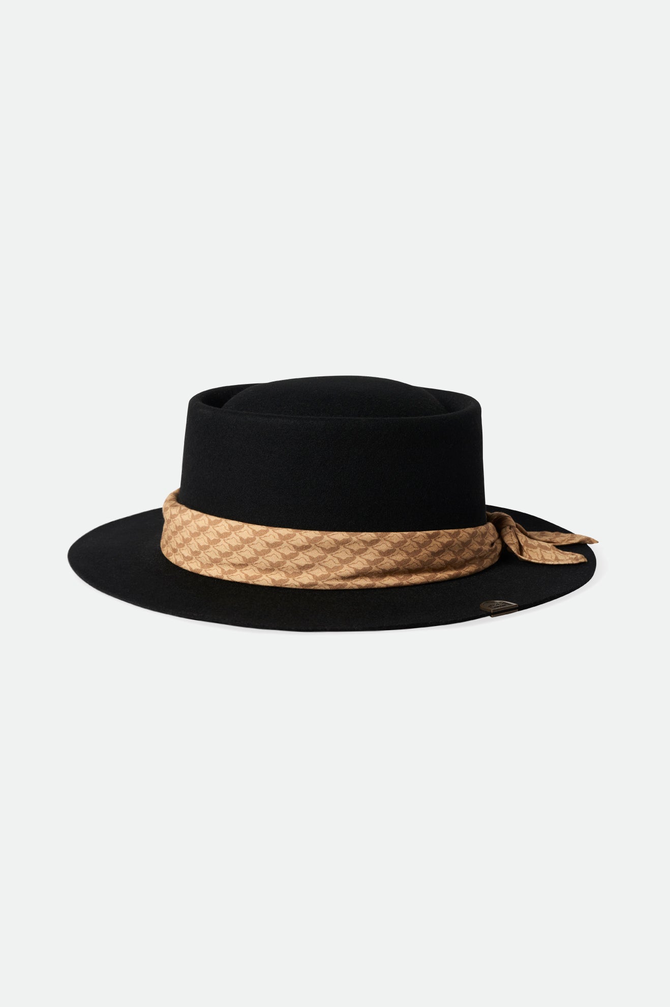 Sombreros De Fieltro Brixton Fender Jaguar Contour Fedora Mujer Negros | GVLWTH913