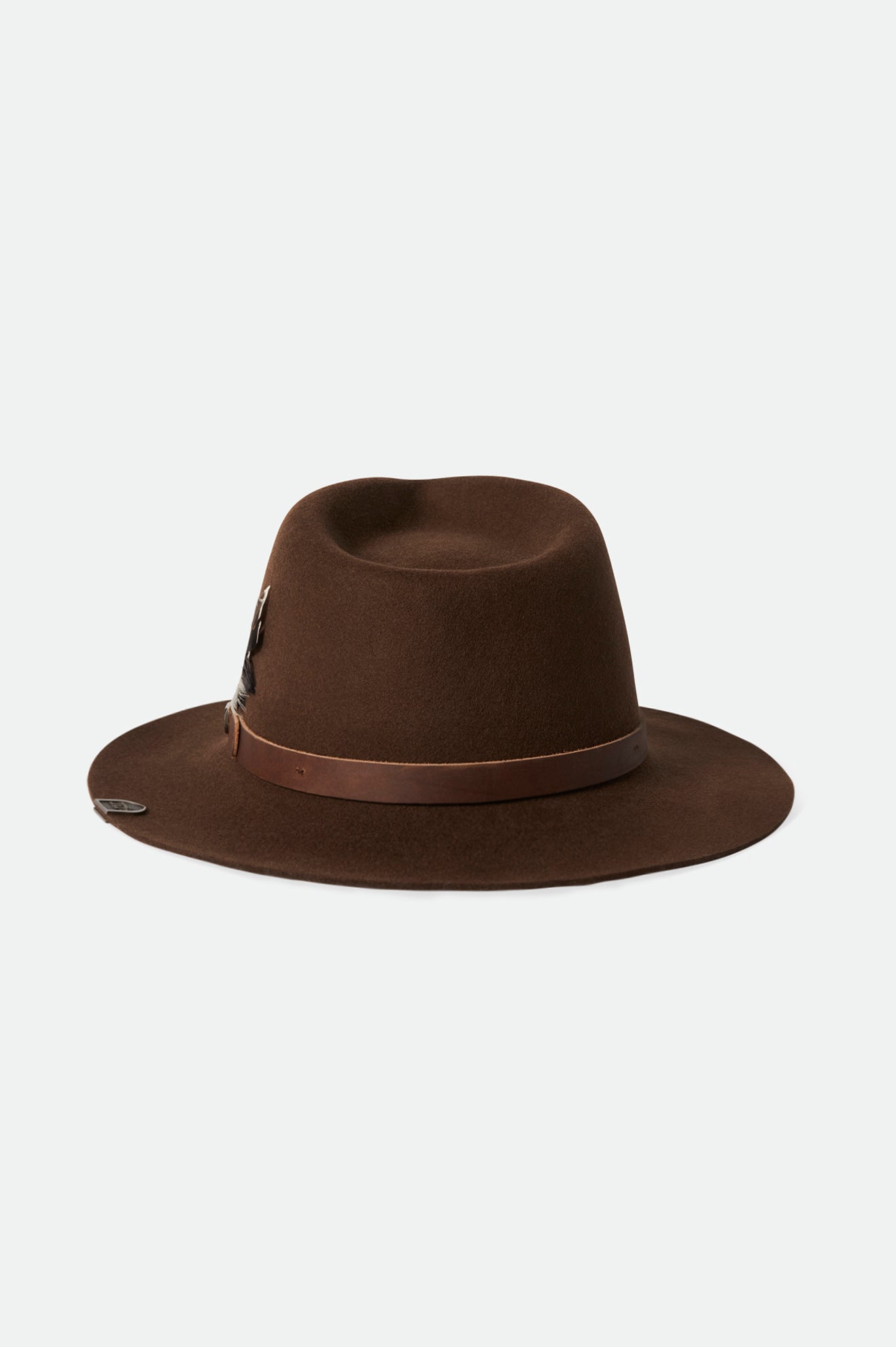 Sombreros De Fieltro Brixton Fender Jaguar Reverb Fedora Mujer Marrom | OTHVQN437