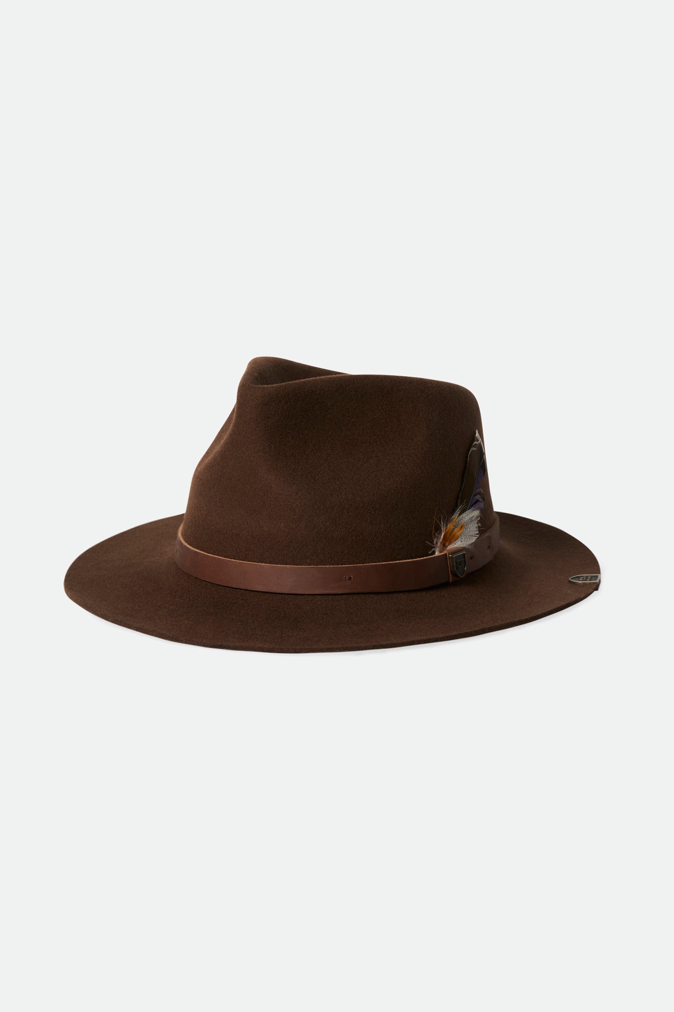 Sombreros De Fieltro Brixton Fender Jaguar Reverb Fedora Mujer Marrom | OTHVQN437