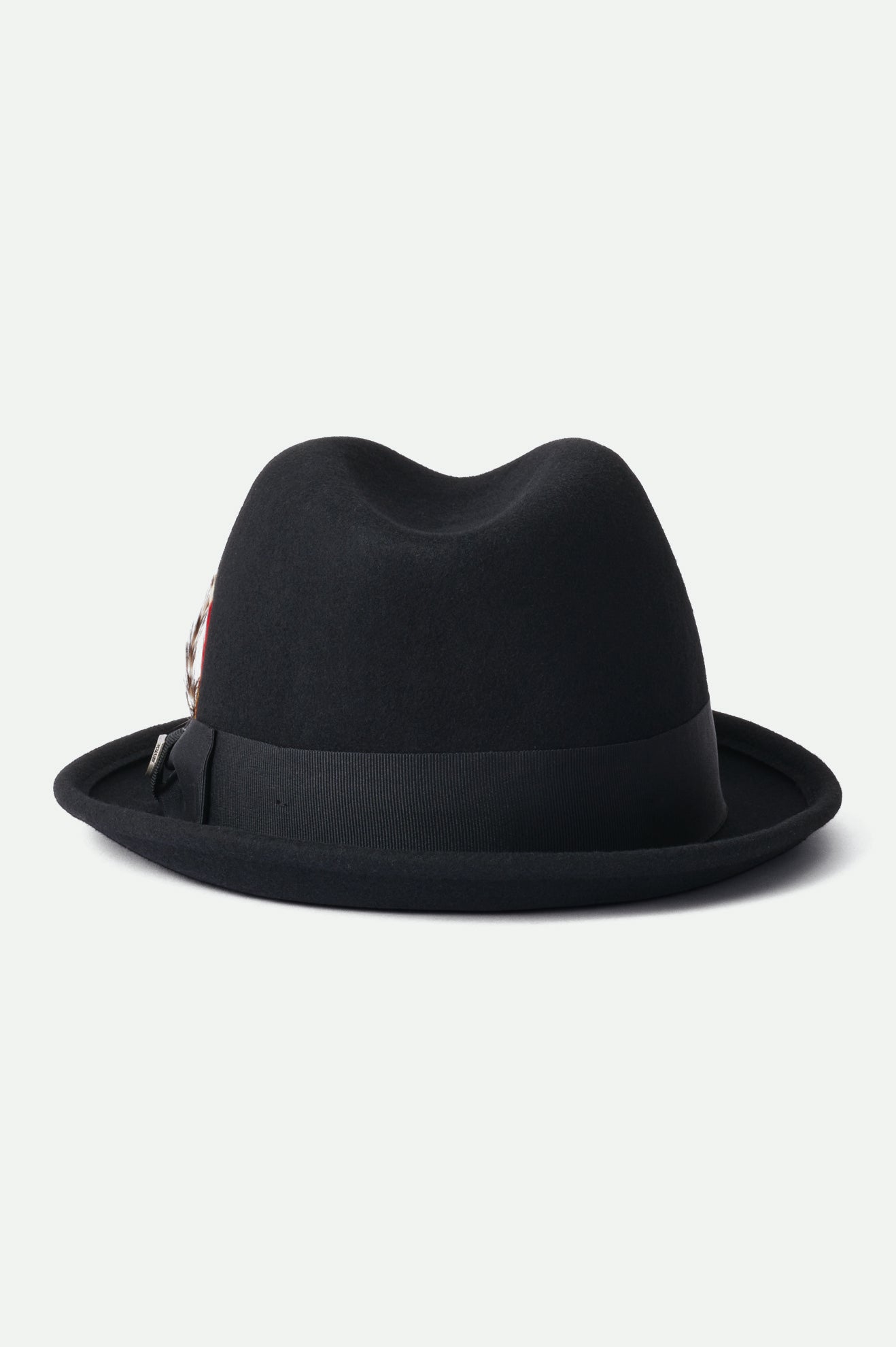 Sombreros De Fieltro Brixton Gain Fedora Mujer Negros | JBTKPC581