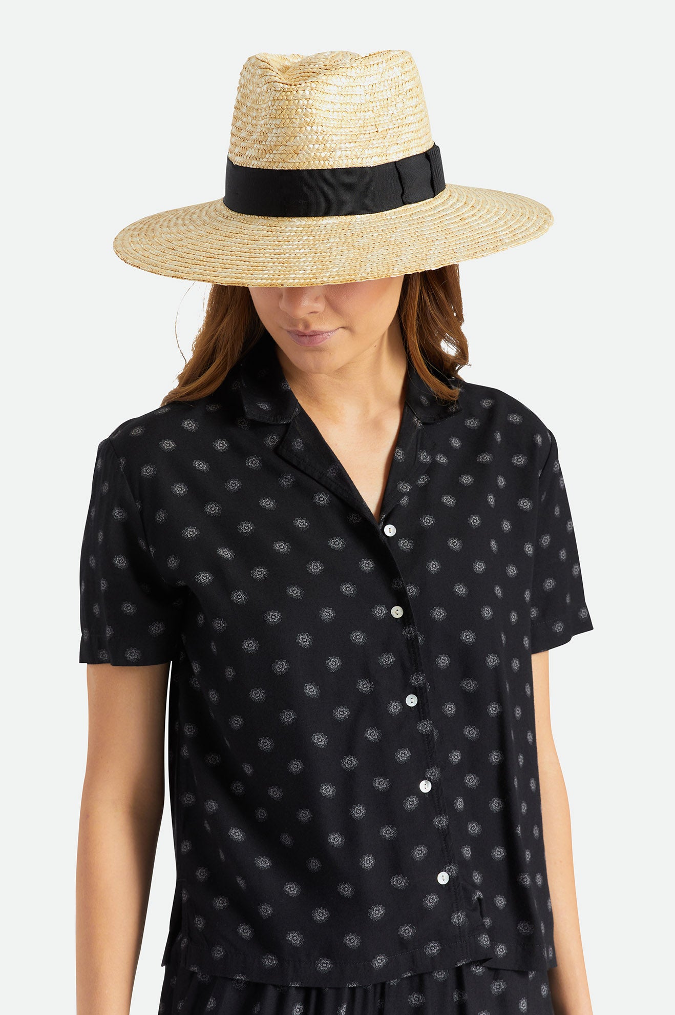 Sombreros De Fieltro Brixton Joanna Hat Mujer Naranjas | HVLKXA968