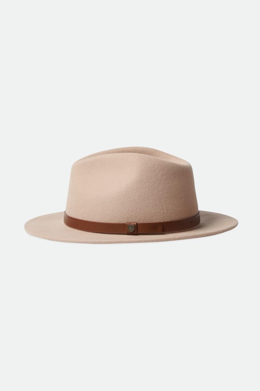 Sombreros De Fieltro Brixton Messer Fedora Mujer Verdes Claro | SRVXBE385