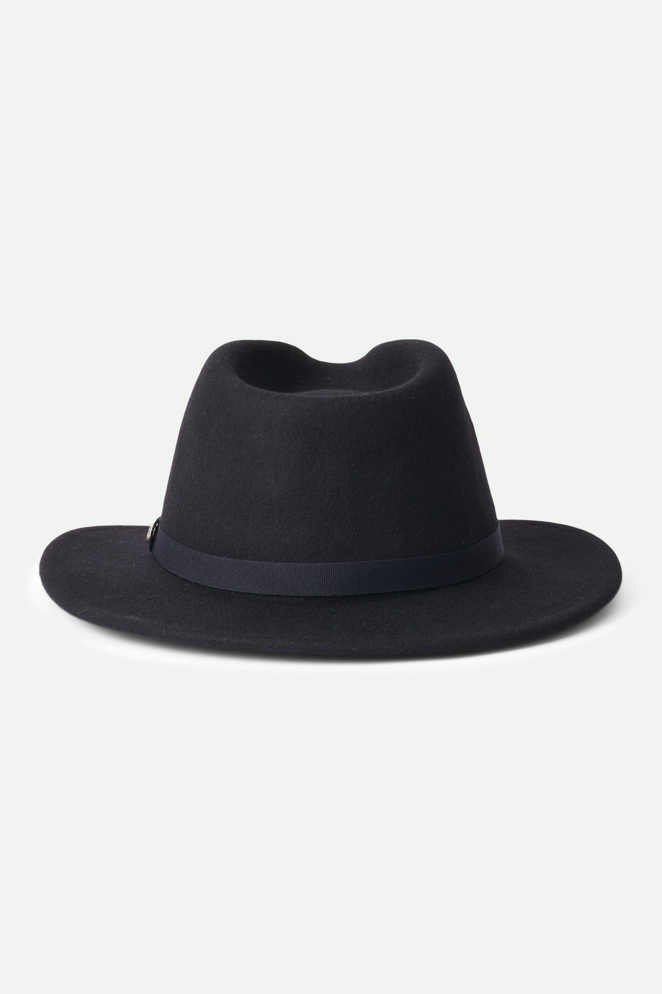 Sombreros De Fieltro Brixton Messer Packable Hombre Negros | KOEDCF793