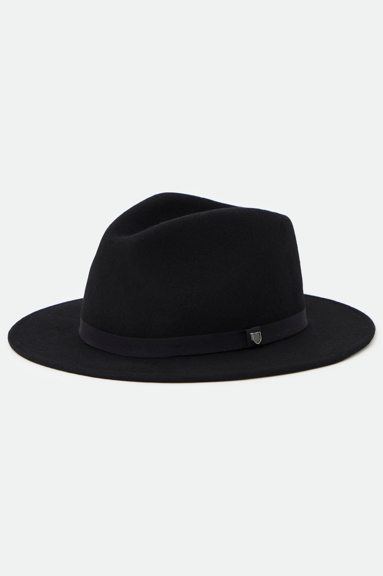 Sombreros De Fieltro Brixton Messer Packable Fedora Mujer Negros | OUYHCJ043