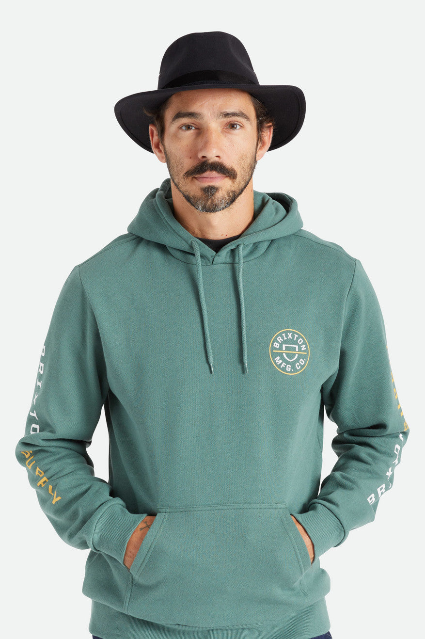 Sombreros De Fieltro Brixton Messer Utility Adventure Hombre Negros | SWCTUP182