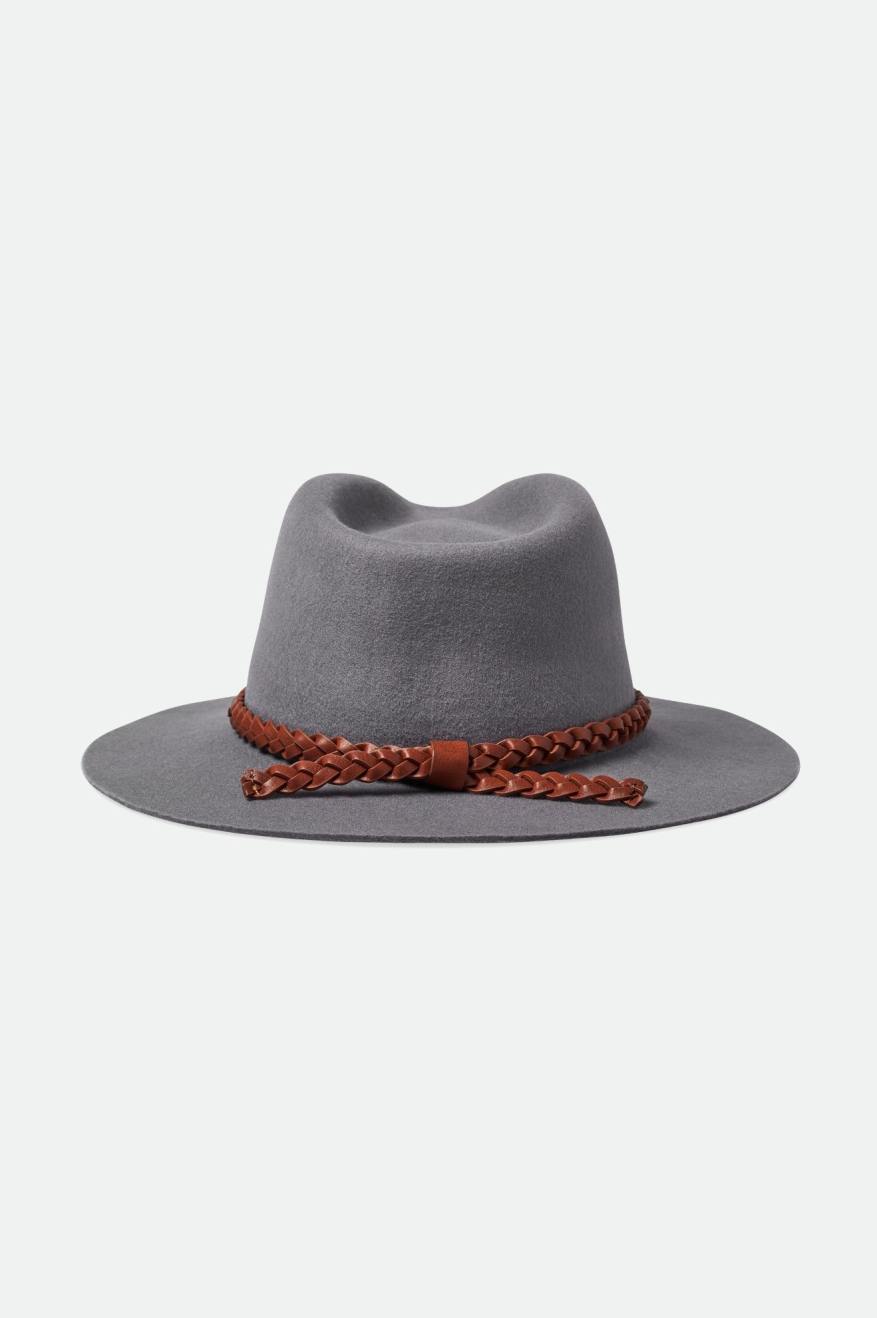 Sombreros De Fieltro Brixton Messer Western Hombre Grises | TEUSCA103