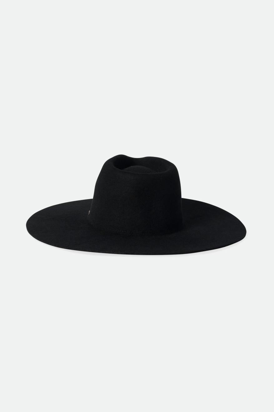 Sombreros De Fieltro Brixton Primrose Felt Fedora Mujer Negros | MSPKIO410