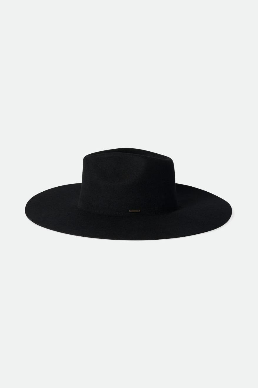 Sombreros De Fieltro Brixton Primrose Felt Fedora Mujer Negros | MSPKIO410