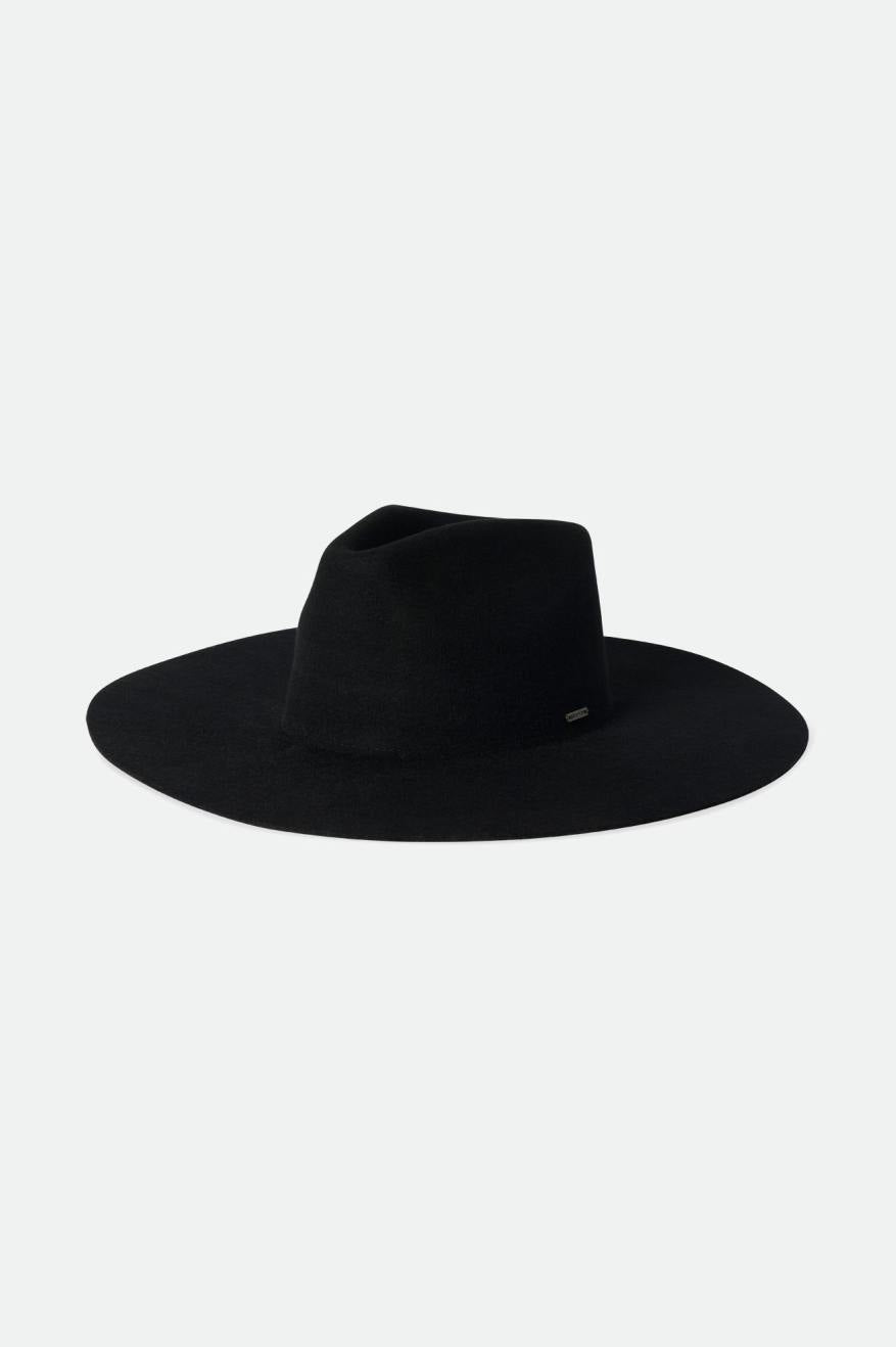 Sombreros De Fieltro Brixton Primrose Felt Fedora Mujer Negros | MSPKIO410