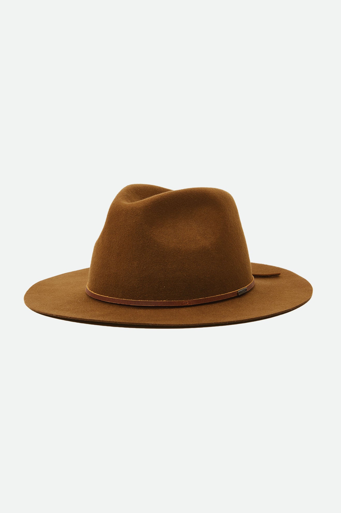 Sombreros De Fieltro Brixton Wesley Packable Hombre Cafes | OZEQTC745