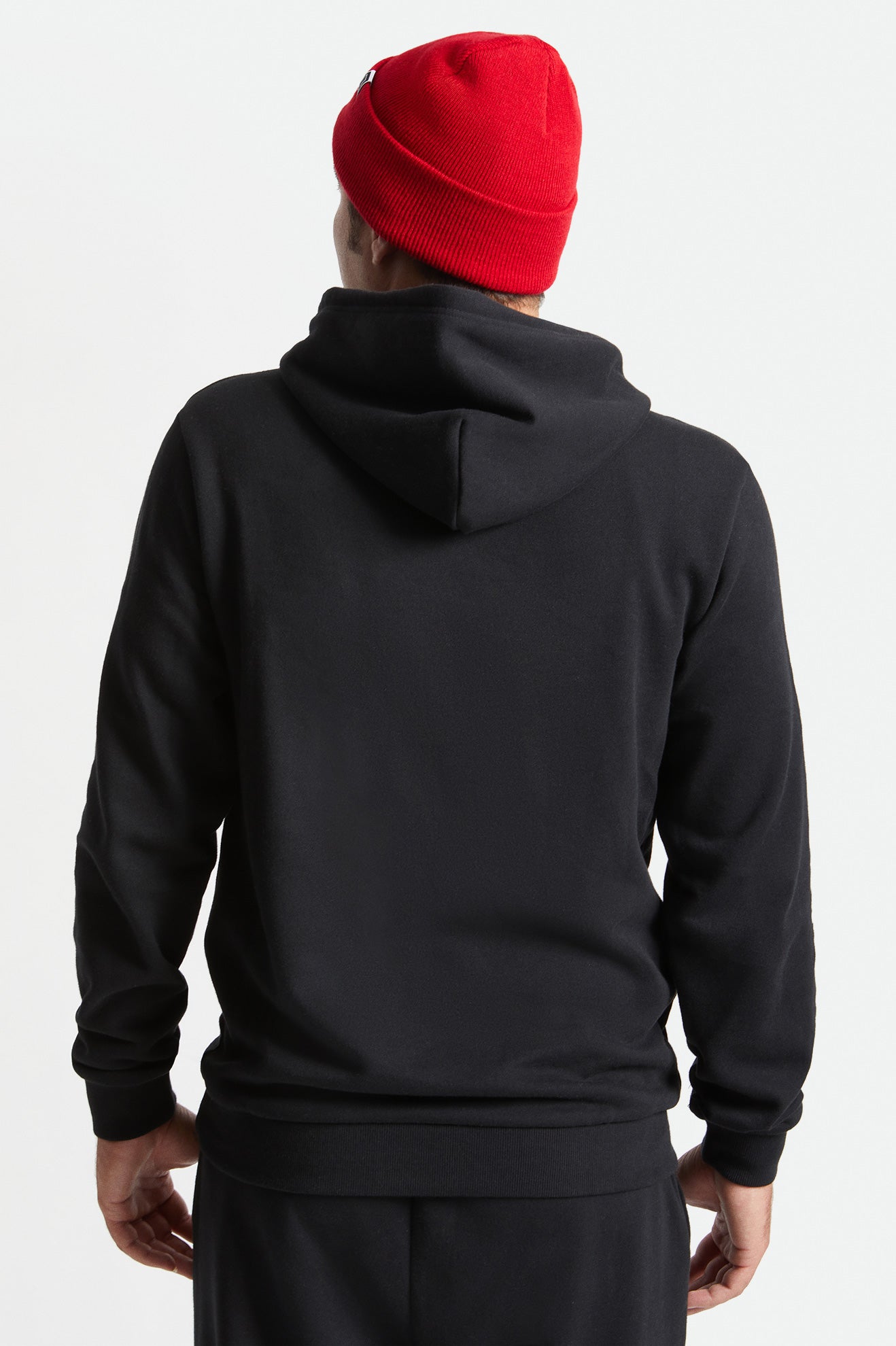 Sudadera Con Capucha Brixton Alton Hombre Negros | DWJXKT214