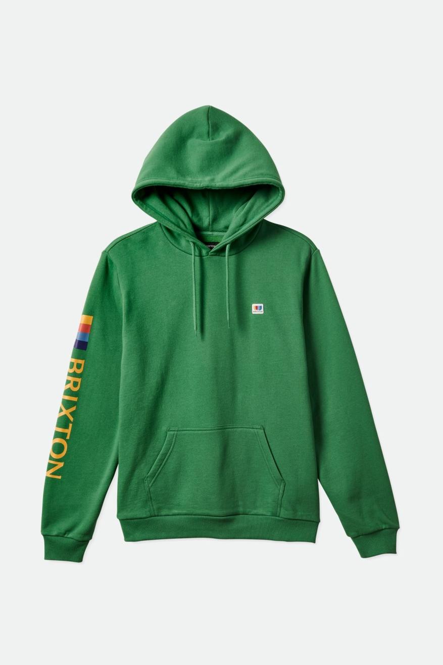 Sudadera Con Capucha Brixton Alton Hombre Verdes | OGFZBM398