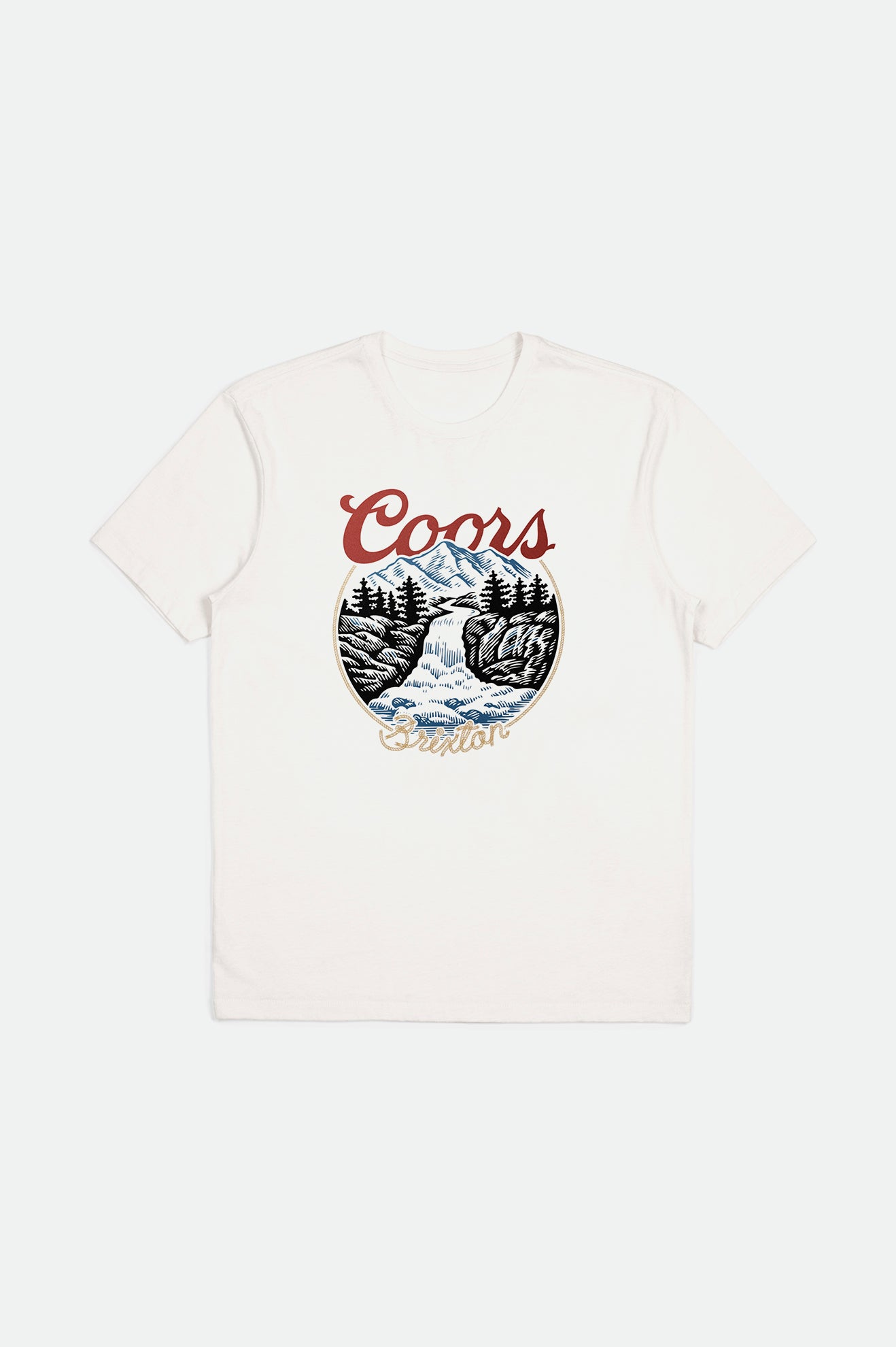 Tops Brixton Coors Rocky S/S Tailored Hombre Blancos | DZNGEX614