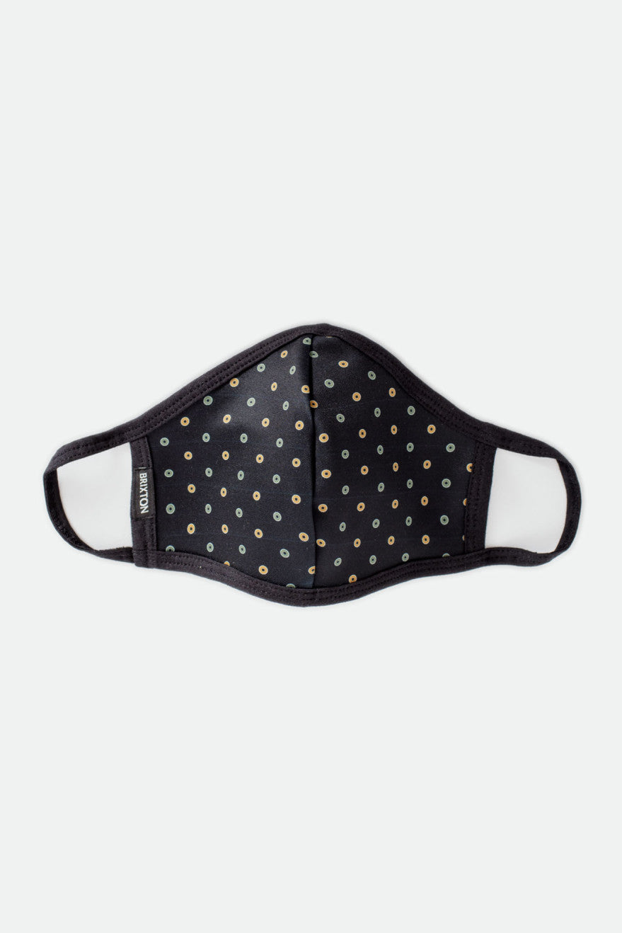 Mascarilla Brixton Reversible Unisex Negros | DAJHQW564