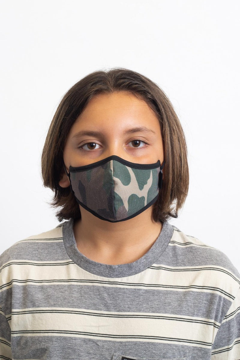 Mascarilla Brixton Youth Antimicrobial Unisex Camuflados | ZPDNCV375