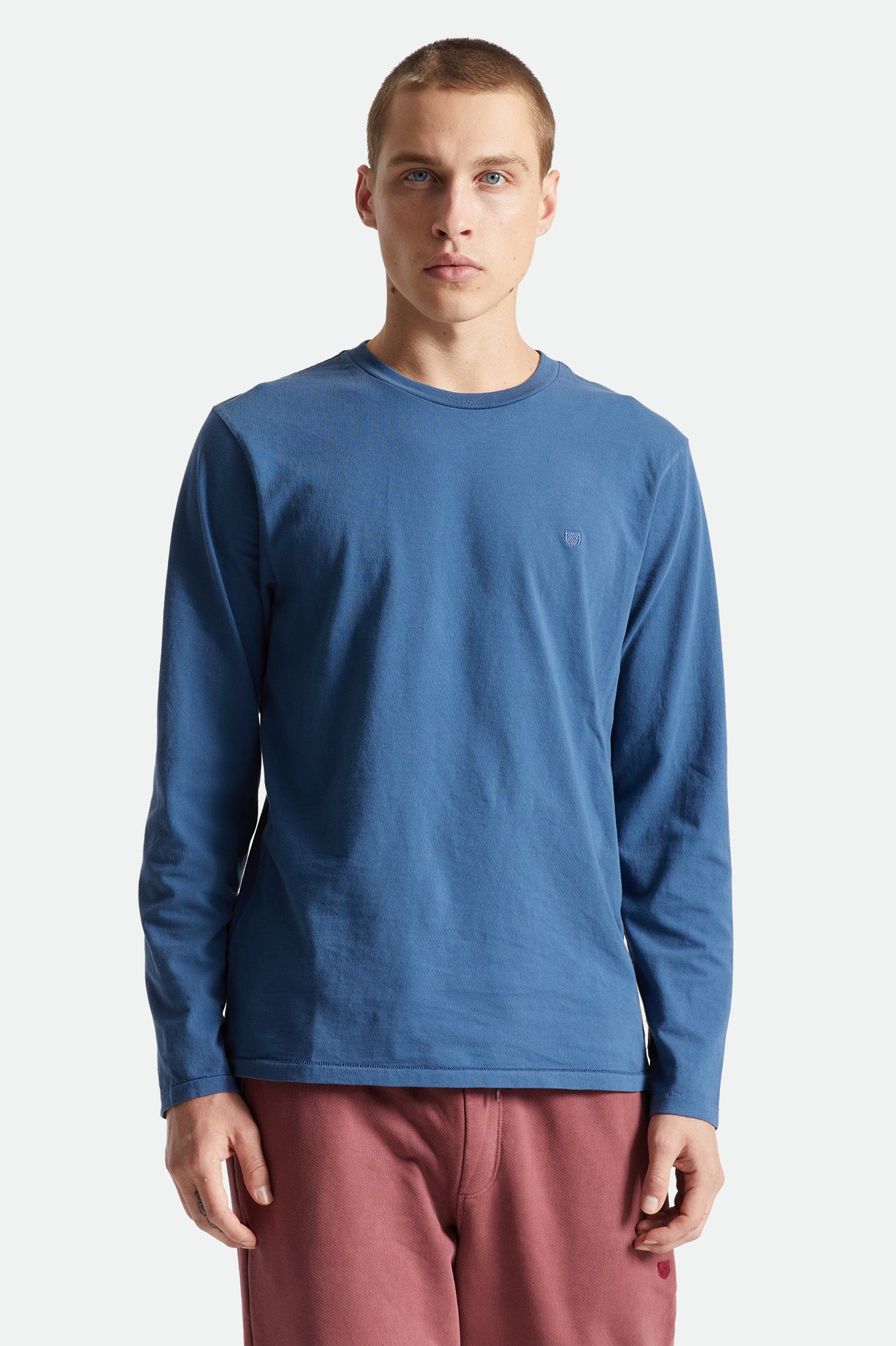 Prendas De Punto Brixton Vintage Reserve L/S Hombre Azules | SIPLXK758